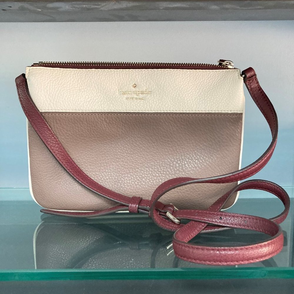 Kate Spade Jackson Colorblock Triple Gusset Crossbody